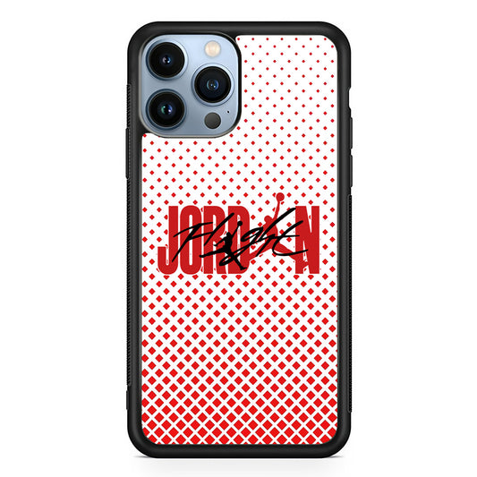 Air Jordan Diamond Shape Gradation iPhone 13 Pro Max Case