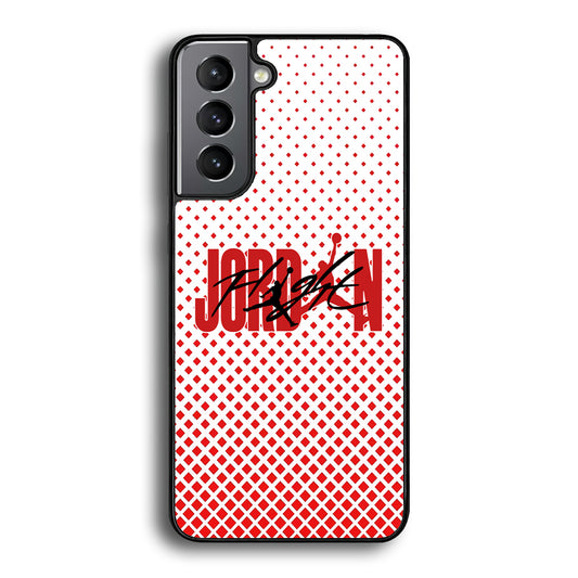 Air Jordan Diamond Shape Gradation Samsung Galaxy S21 Plus Case - Carneyforia
