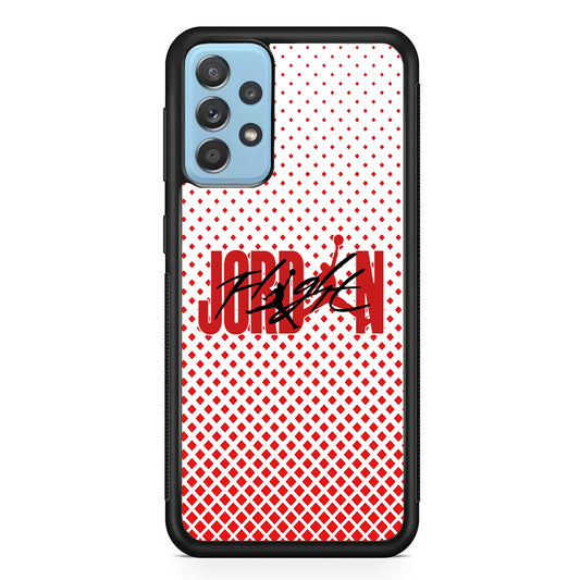 Air Jordan Diamond Shape Gradation Samsung Galaxy A52 Case
