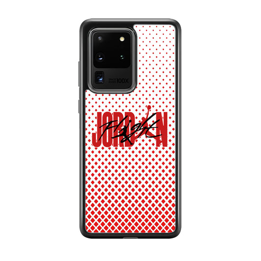 Air Jordan Diamond Shape Gradation Samsung Galaxy S20 Ultra Case