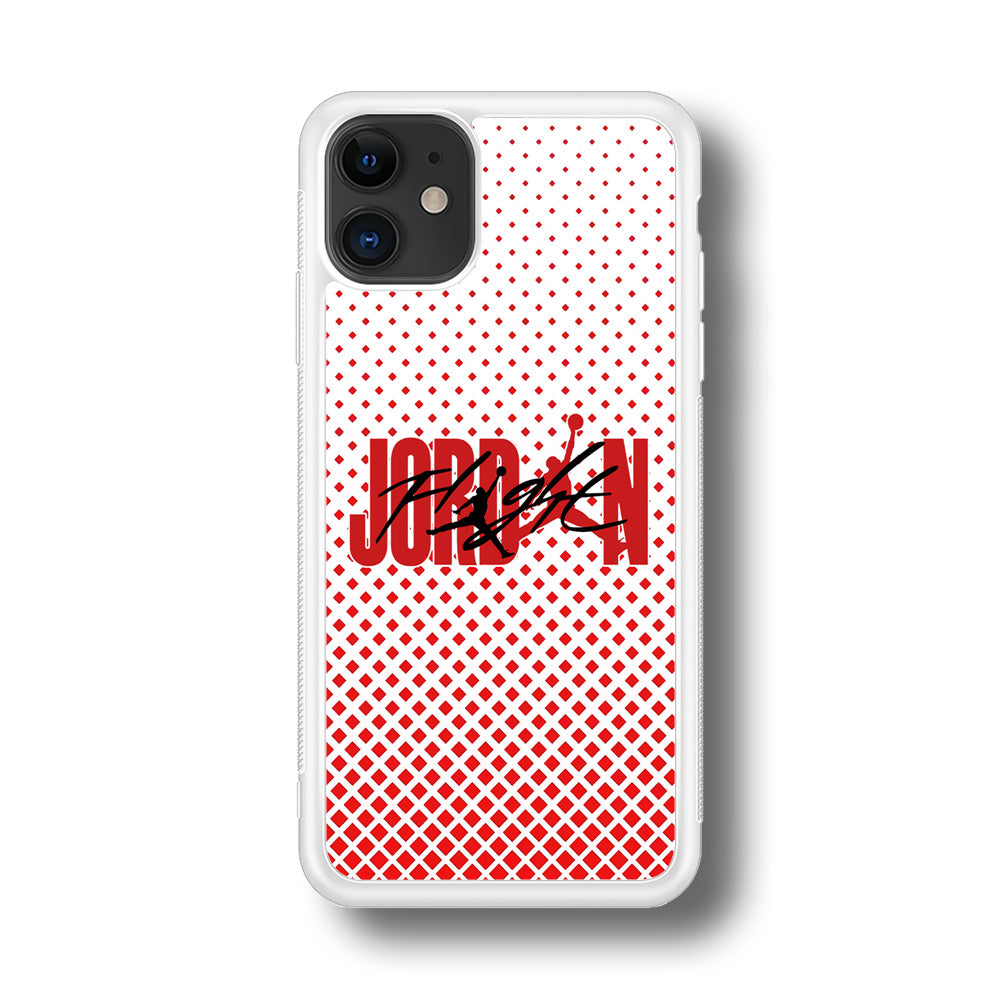 Air Jordan Diamond Shape Gradation iPhone 11 Case