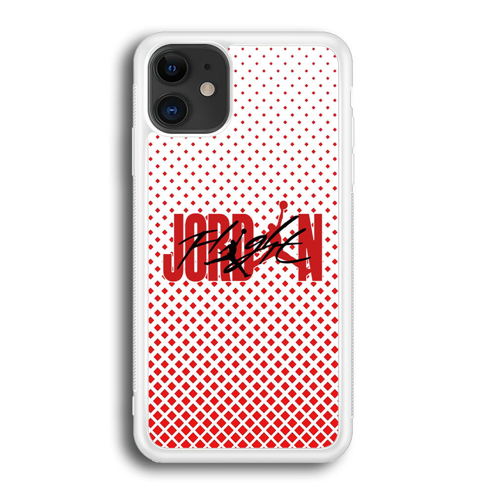 Air Jordan Diamond Shape Gradation iPhone 12 Case