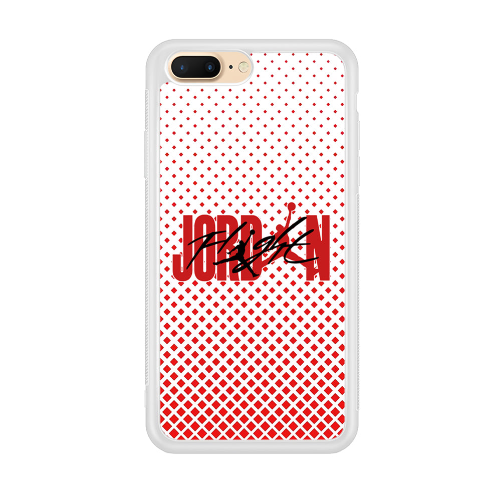 Air Jordan Diamond Shape Gradation iPhone 8 Plus Case