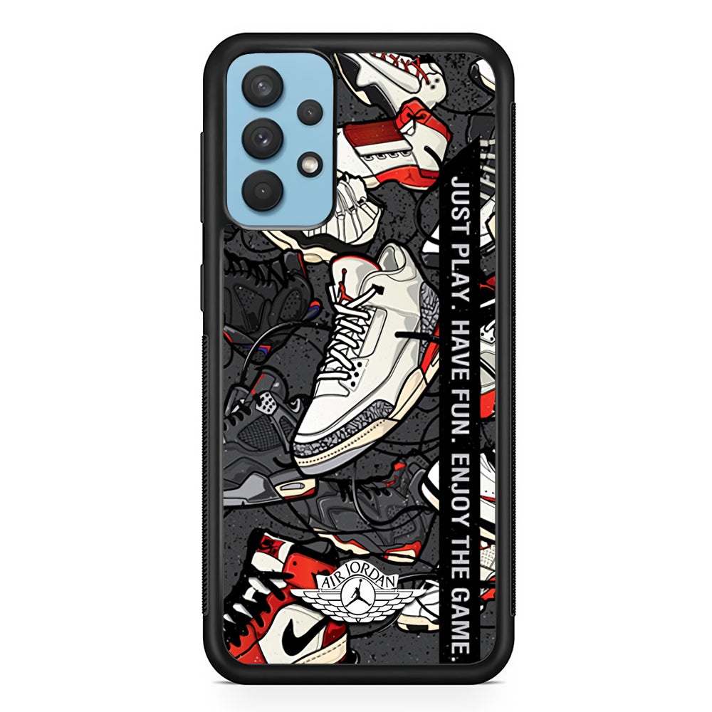 Air Jordan Enjoy The Game Samsung Galaxy A32 Case