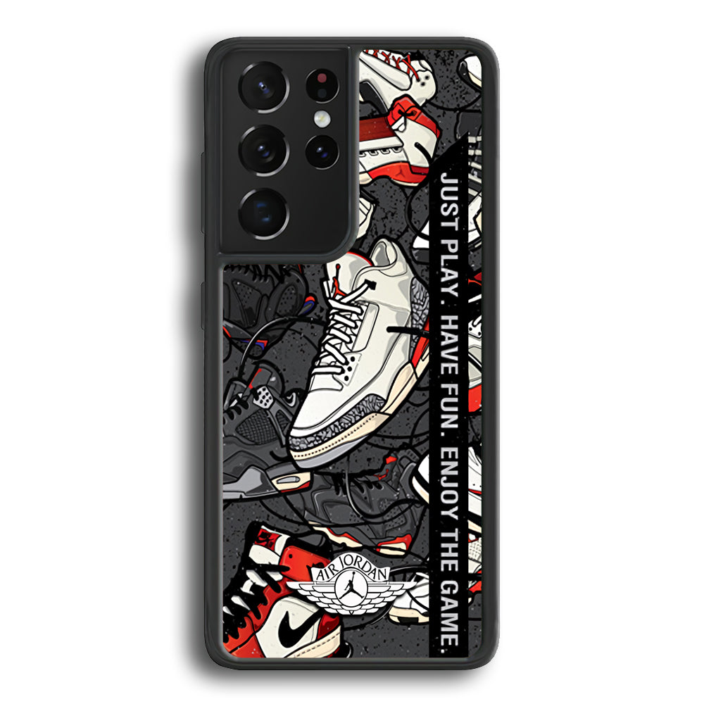 Air Jordan Enjoy The Game Samsung Galaxy S21 Ultra Case