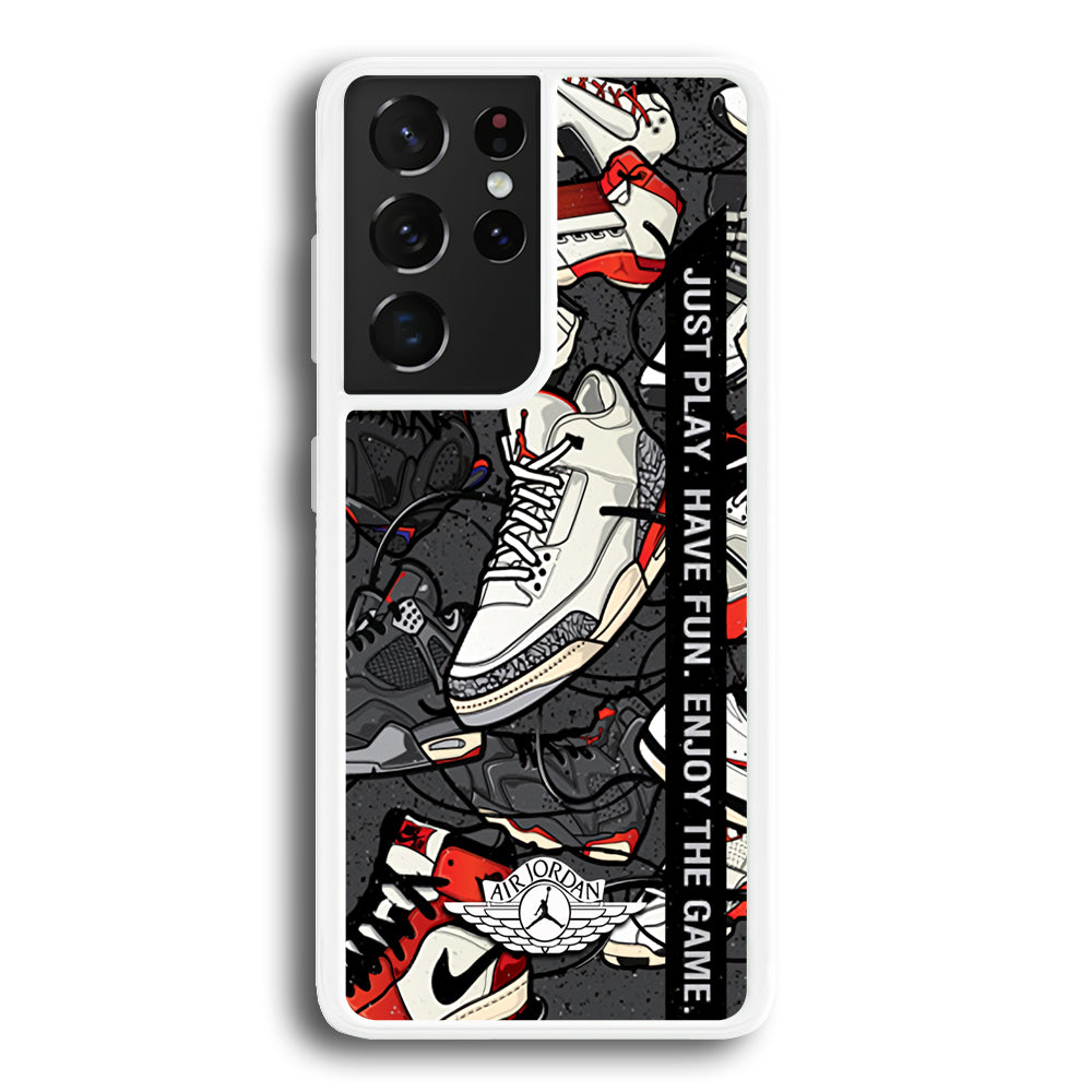 Air Jordan Enjoy The Game Samsung Galaxy S21 Ultra Case