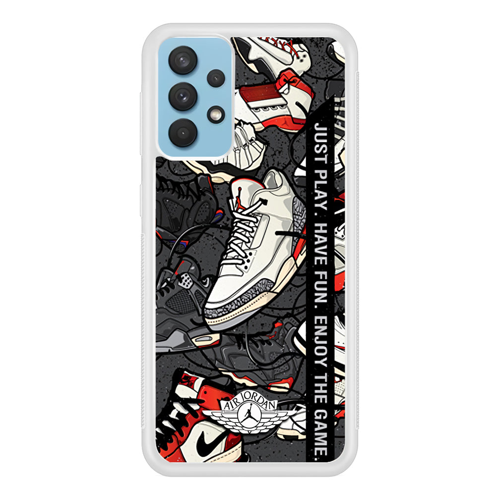 Air Jordan Enjoy The Game Samsung Galaxy A32 Case