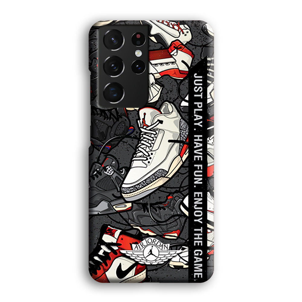 Air Jordan Enjoy The Game Samsung Galaxy S21 Ultra Case