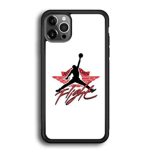Air Jordan Flight Logo iPhone 12 Pro Case