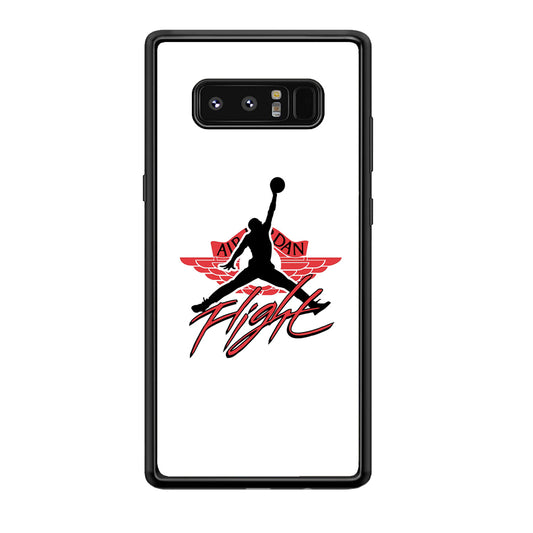 Air Jordan Flight Logo Samsung Galaxy Note 8 Case
