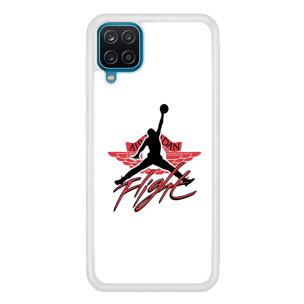 Air Jordan Flight Logo Samsung Galaxy A12 Case