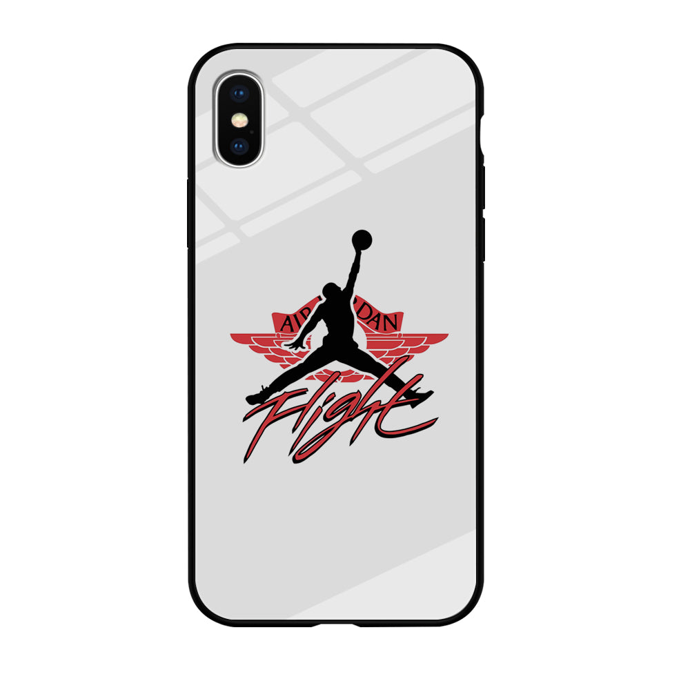 Air Jordan Flight Logo iPhone X Case