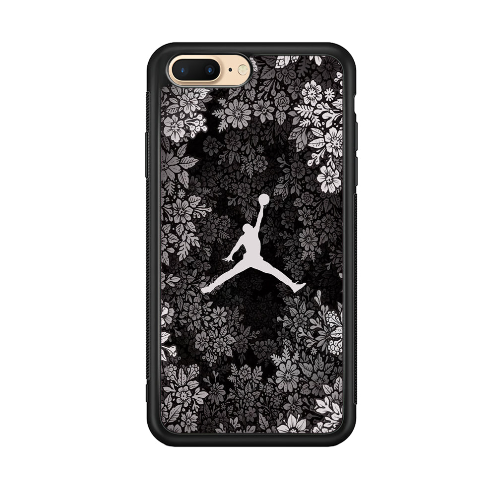 Air Jordan Flower On Winter iPhone 8 Plus Case