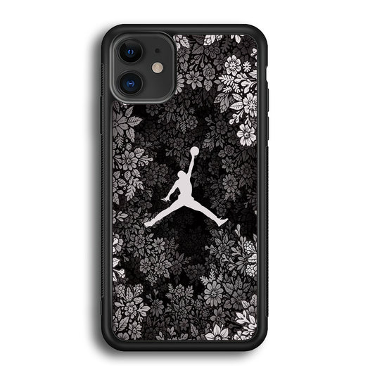 Air Jordan Flower On Winter iPhone 12 Case