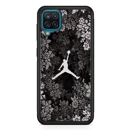 Air Jordan Flower On Winter Samsung Galaxy A12 Case