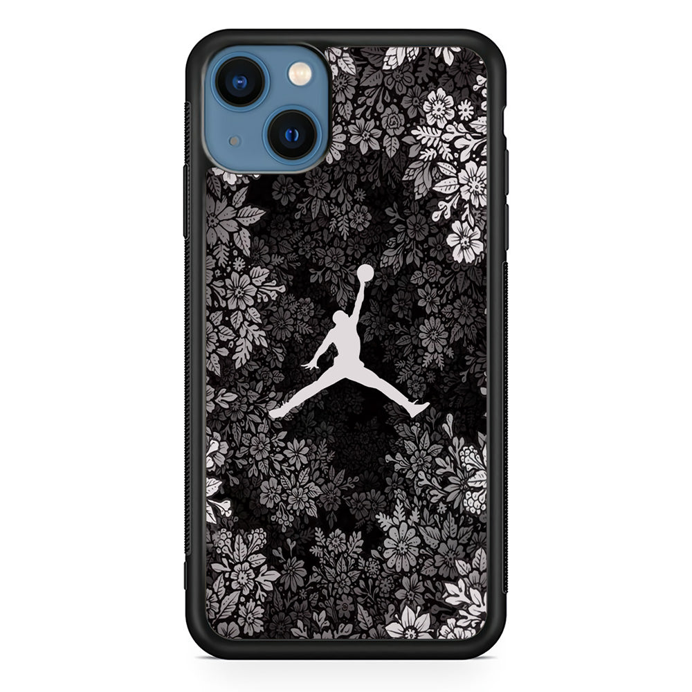 Air Jordan Flower On Winter iPhone 13 Case