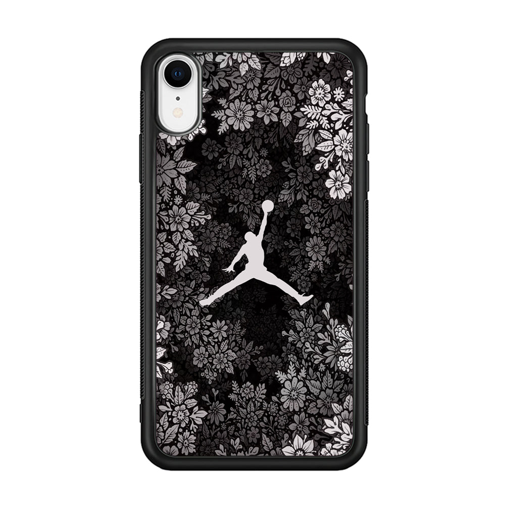 Air Jordan Flower On Winter iPhone XR Case