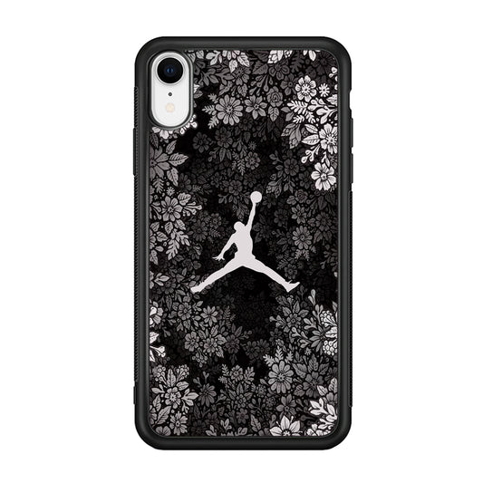 Air Jordan Flower On Winter iPhone XR Case