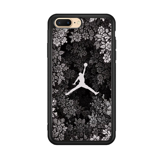Air Jordan Flower On Winter iPhone 7 Plus Case