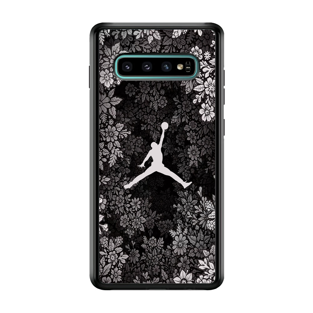 Air Jordan Flower On Winter Samsung Galaxy S10 Case