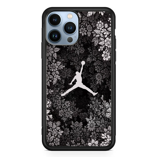Air Jordan Flower On Winter iPhone 13 Pro Max Case