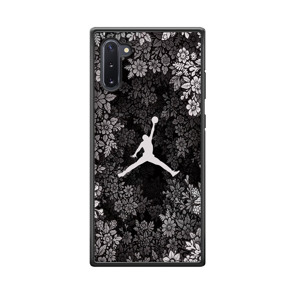 Air Jordan Flower On Winter Samsung Galaxy Note 10 Case