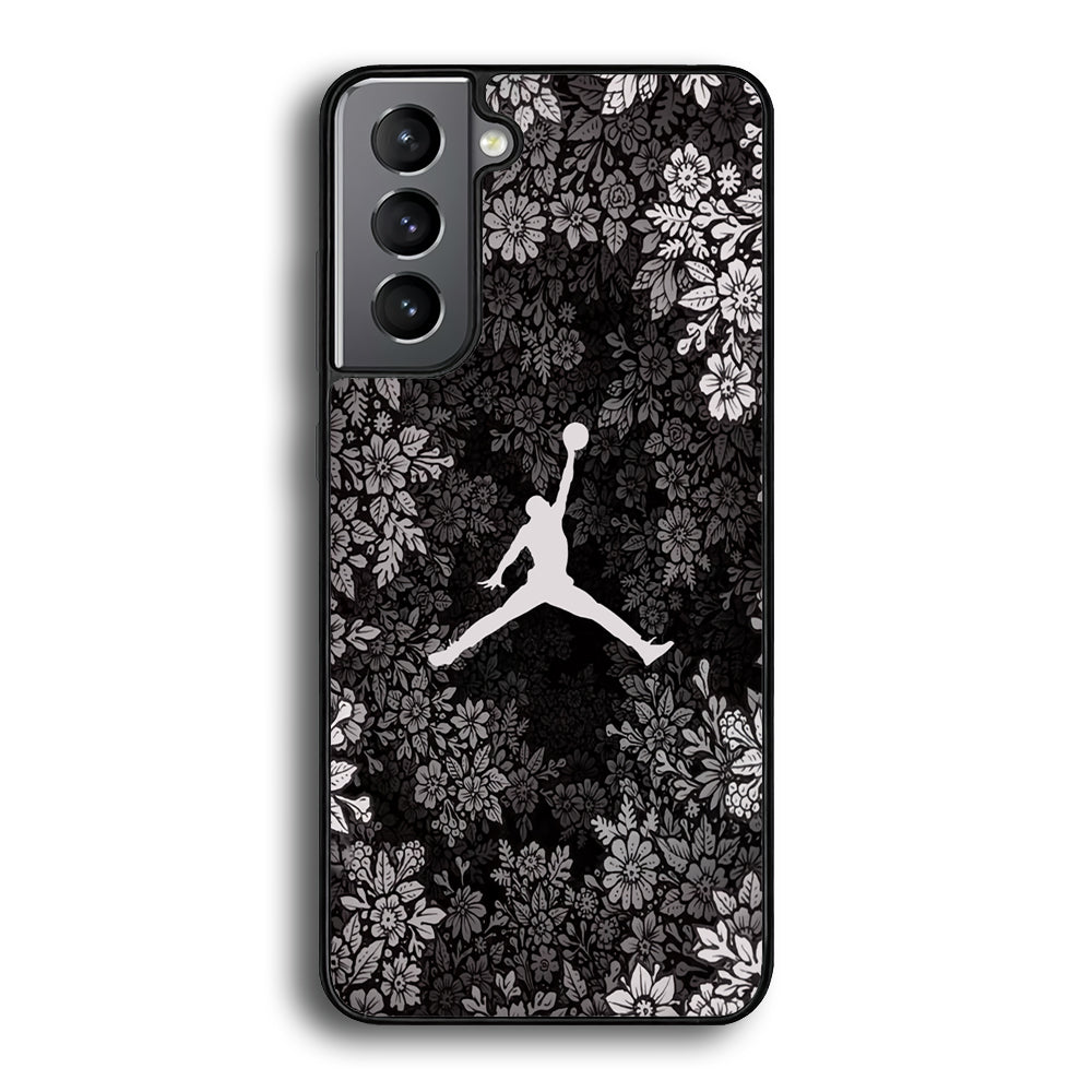 Air Jordan Flower On Winter Samsung Galaxy S21 Plus Case - Carneyforia