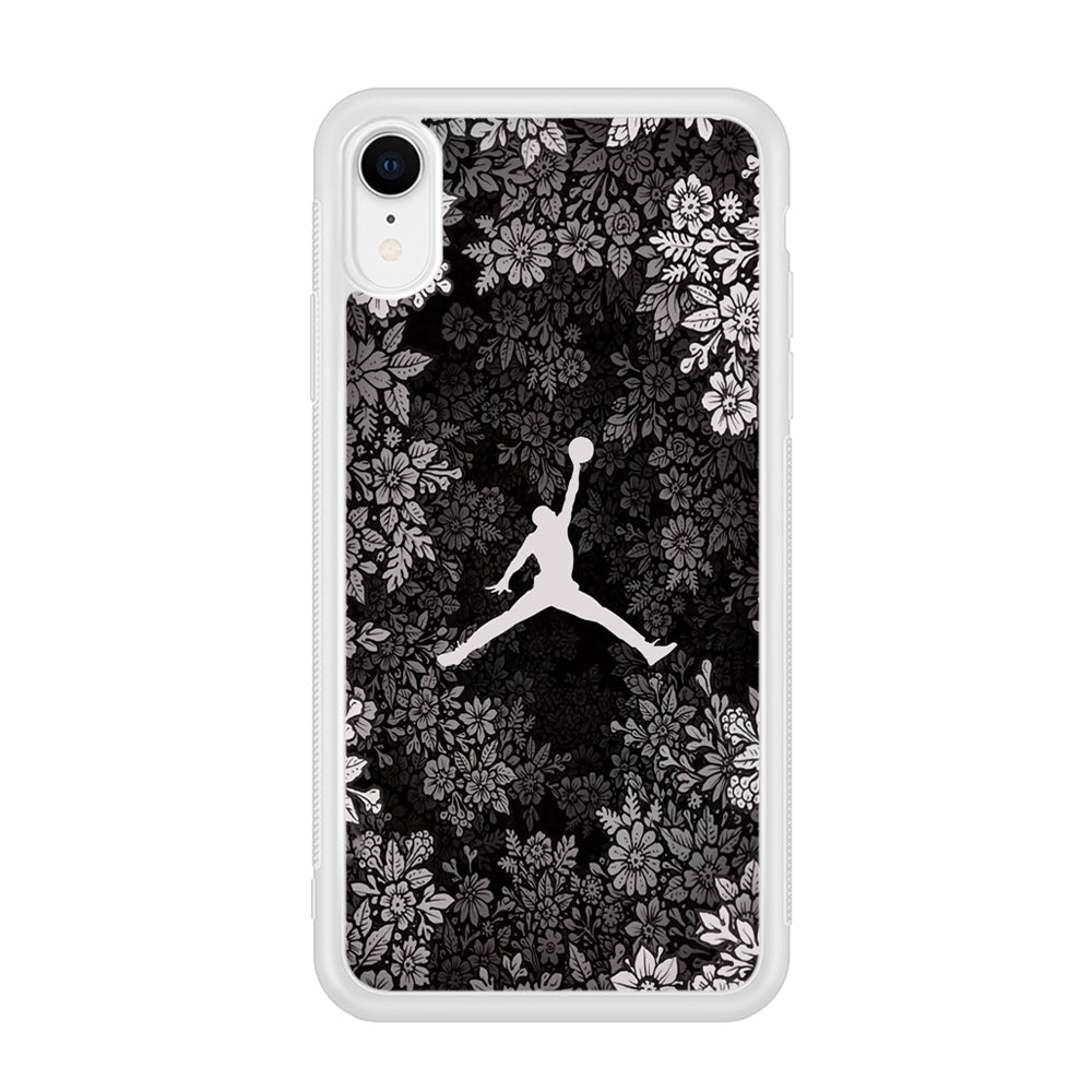 Air Jordan Flower On Winter iPhone XR Case