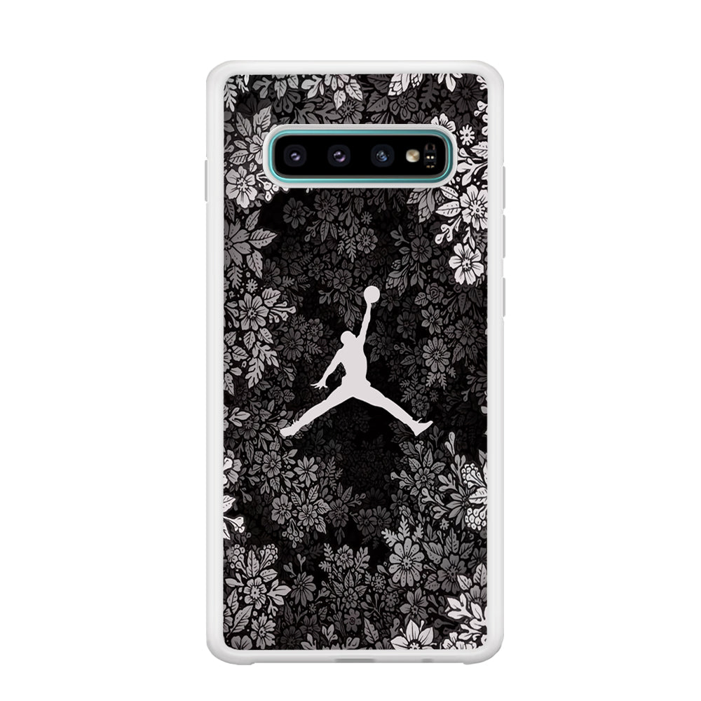 Air Jordan Flower On Winter Samsung Galaxy S10 Case