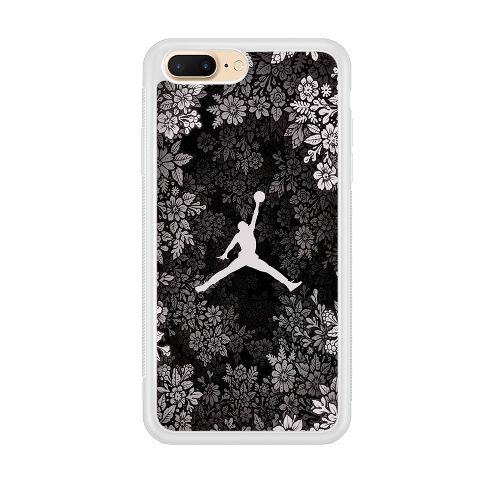 Air Jordan Flower On Winter iPhone 8 Plus Case