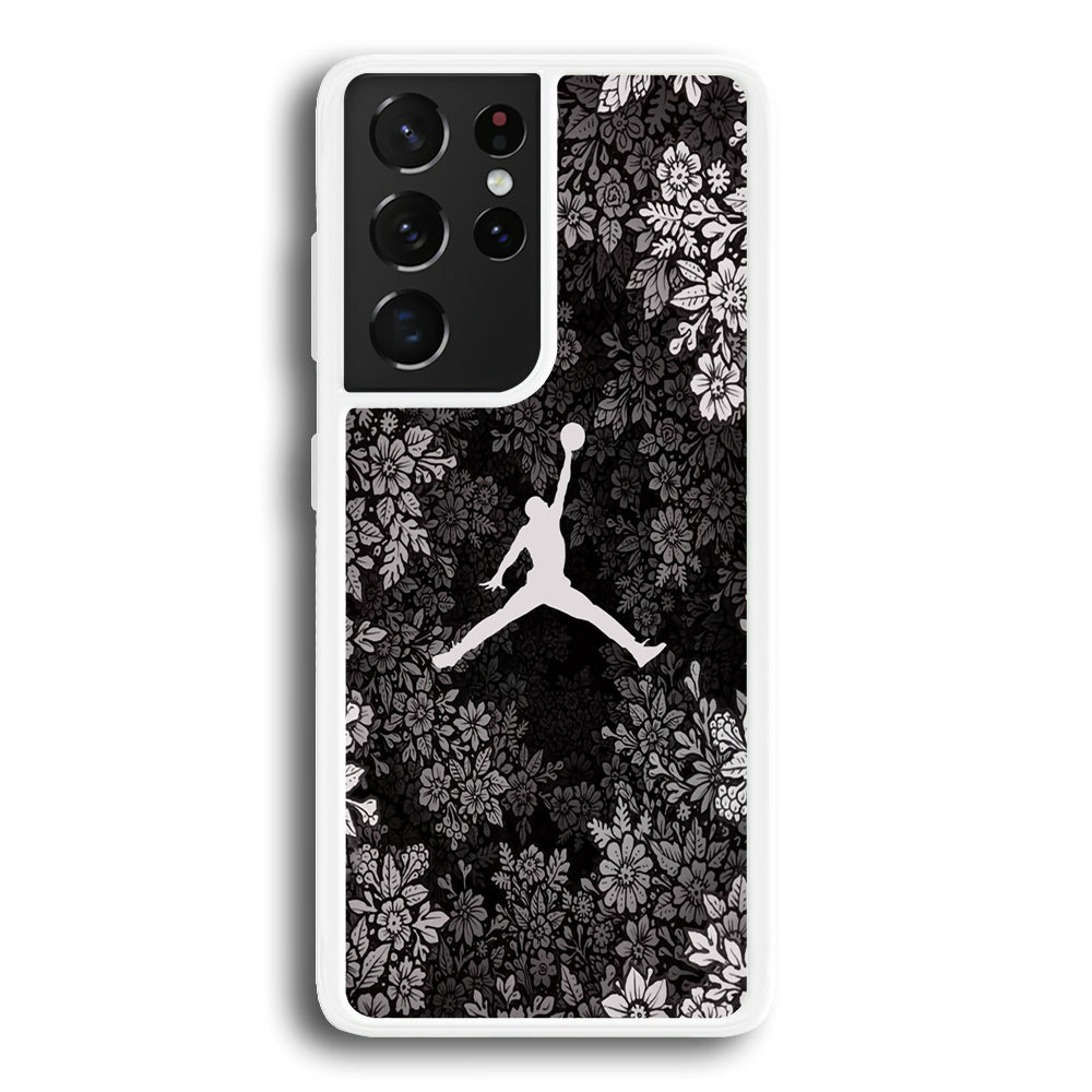 Air Jordan Flower On Winter Samsung Galaxy S21 Ultra Case