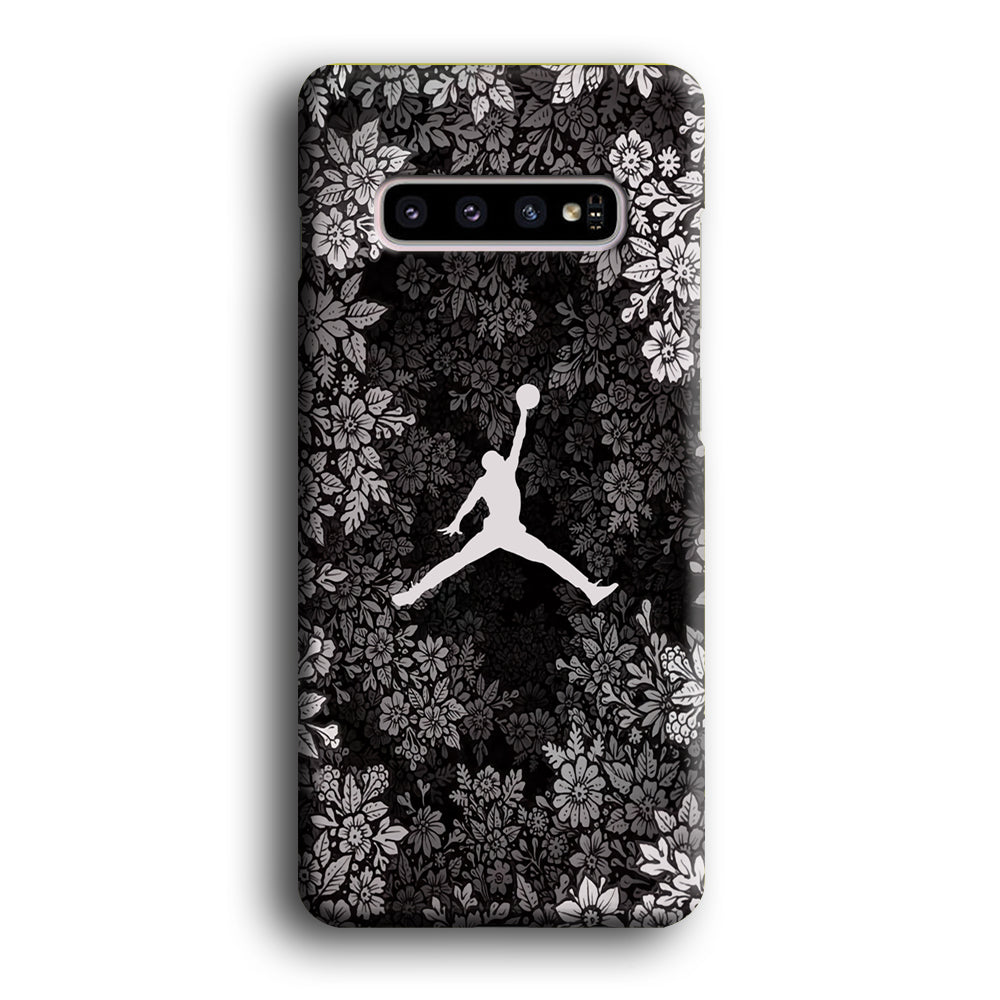 Air Jordan Flower On Winter Samsung Galaxy S10 Case