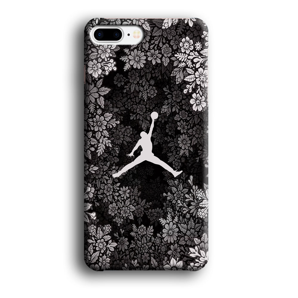 Air Jordan Flower On Winter iPhone 8 Plus Case