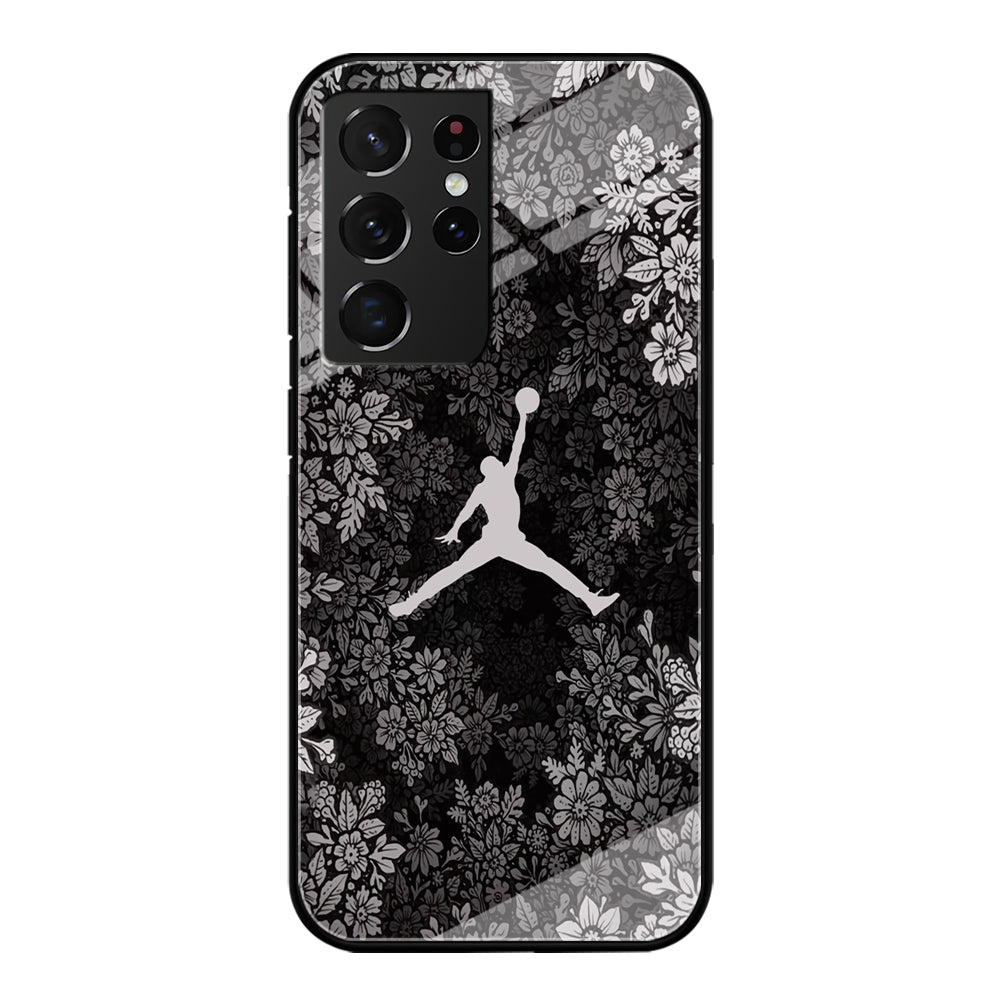 Air Jordan Flower On Winter Samsung Galaxy S21 Ultra Case