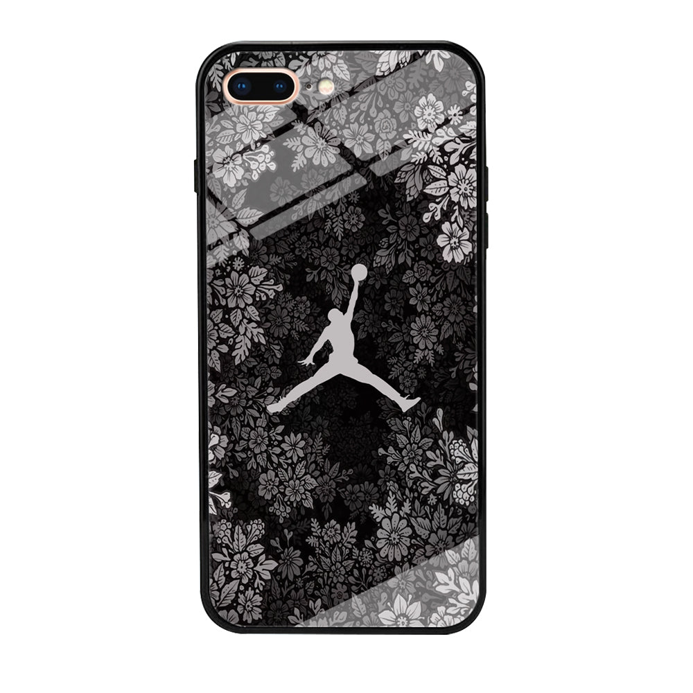 Air Jordan Flower On Winter iPhone 8 Plus Case