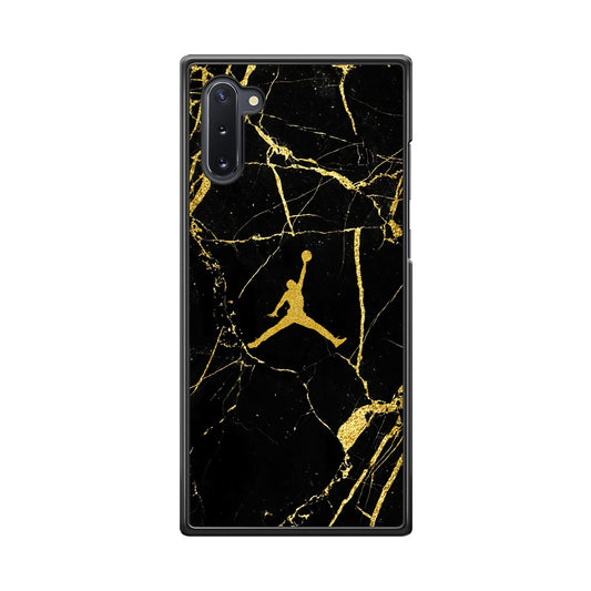 Air Jordan Golden Root Marble Samsung Galaxy Note 10 Case