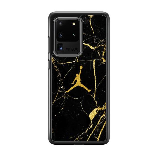 Air Jordan Golden Root Marble Samsung Galaxy S20 Ultra Case