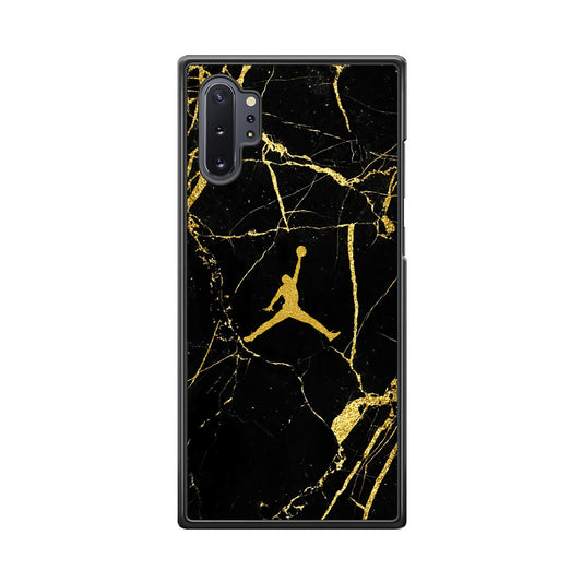 Air Jordan Golden Root Marble Samsung Galaxy Note 10 Plus Case