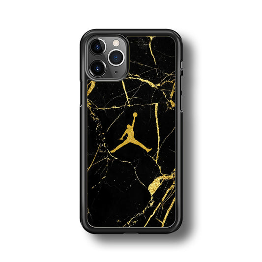 Air Jordan Golden Root Marble iPhone 11 Pro Case