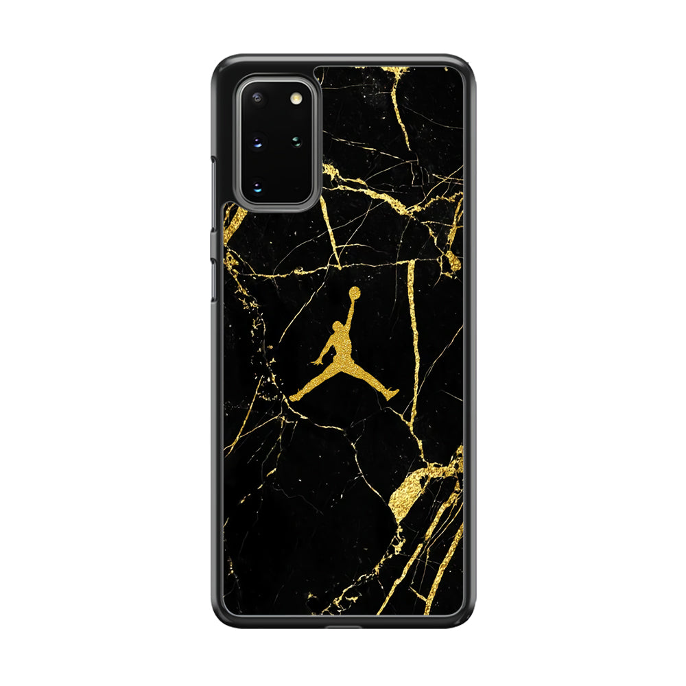 Air Jordan Golden Root Marble Samsung Galaxy S20 Plus Case