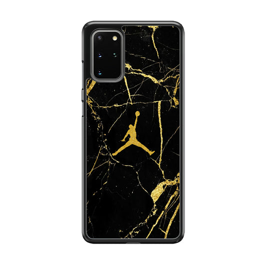Air Jordan Golden Root Marble Samsung Galaxy S20 Plus Case