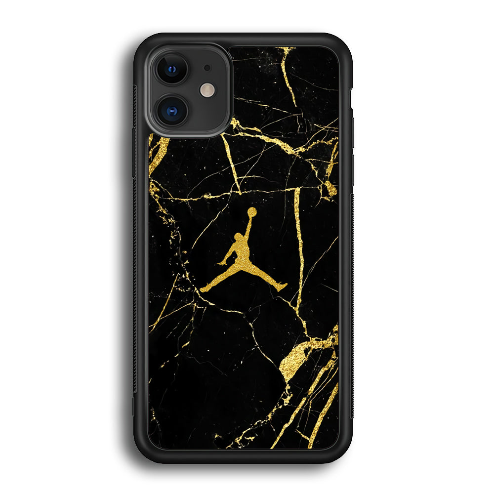 Air Jordan Golden Root Marble iPhone 12 Case