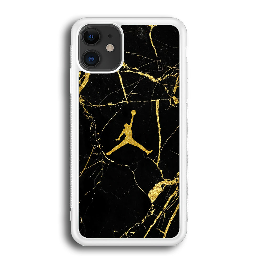 Air Jordan Golden Root Marble iPhone 12 Case