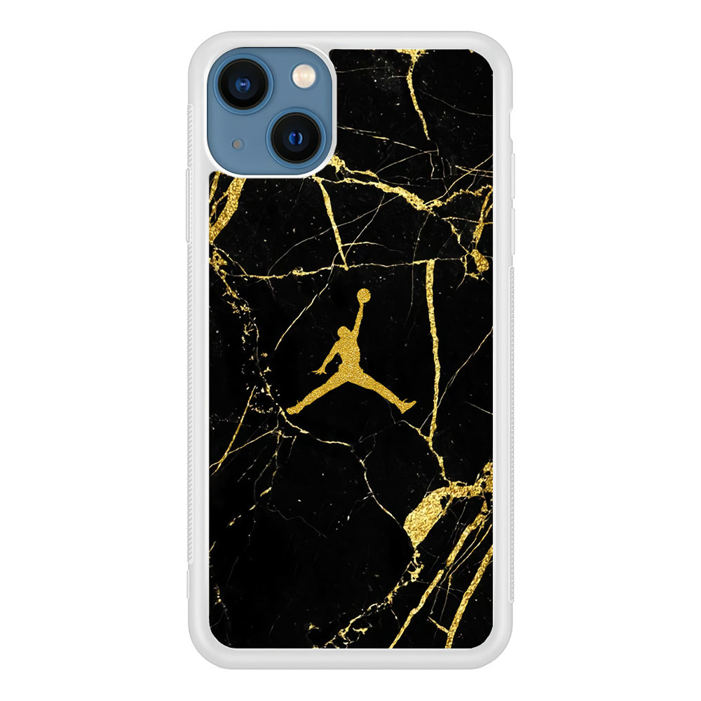 Air Jordan Golden Root Marble iPhone 13 Case