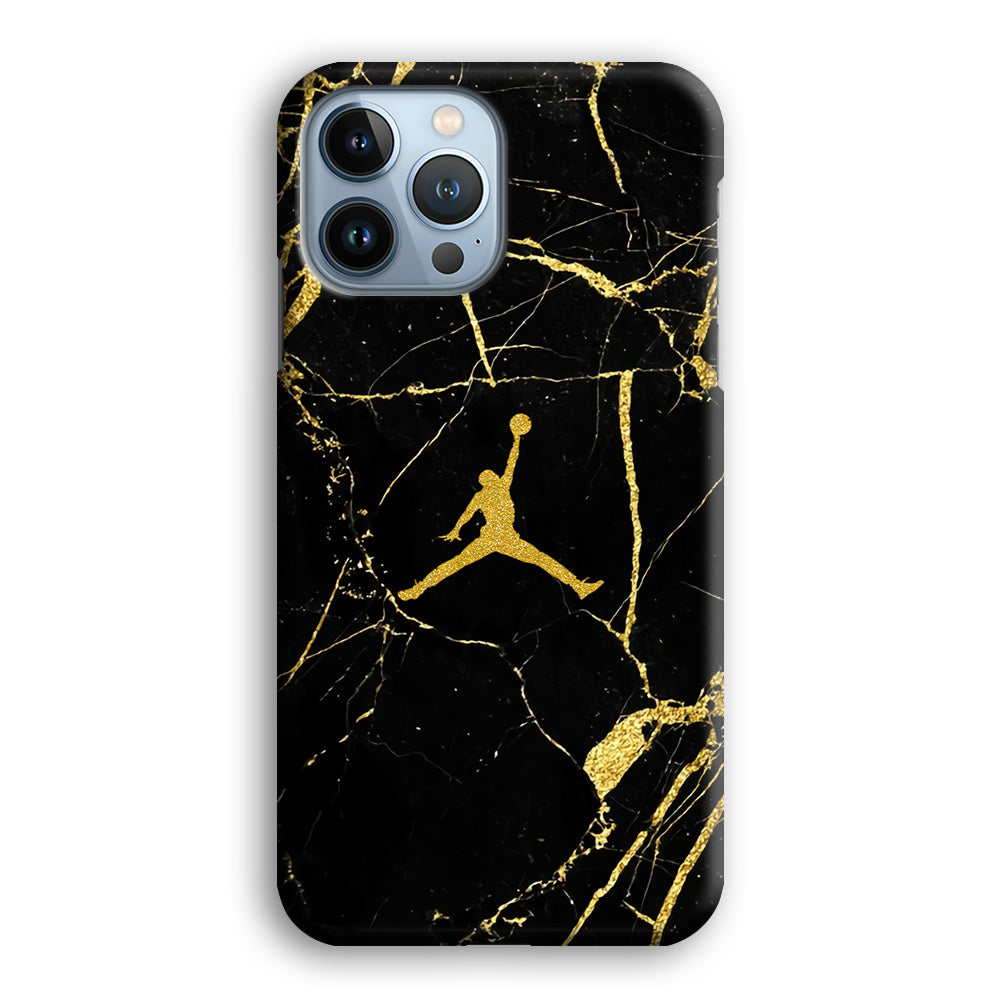 Air Jordan Golden Root Marble iPhone 13 Pro Max Case