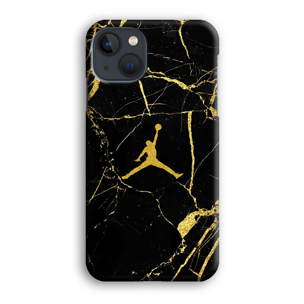 Air Jordan Golden Root Marble iPhone 13 Case