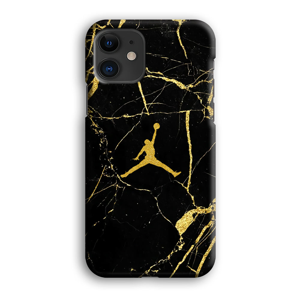 Air Jordan Golden Root Marble iPhone 12 Case