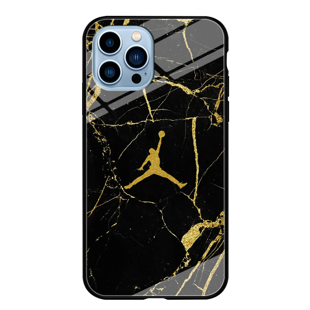 Air Jordan Golden Root Marble iPhone 13 Pro Max Case