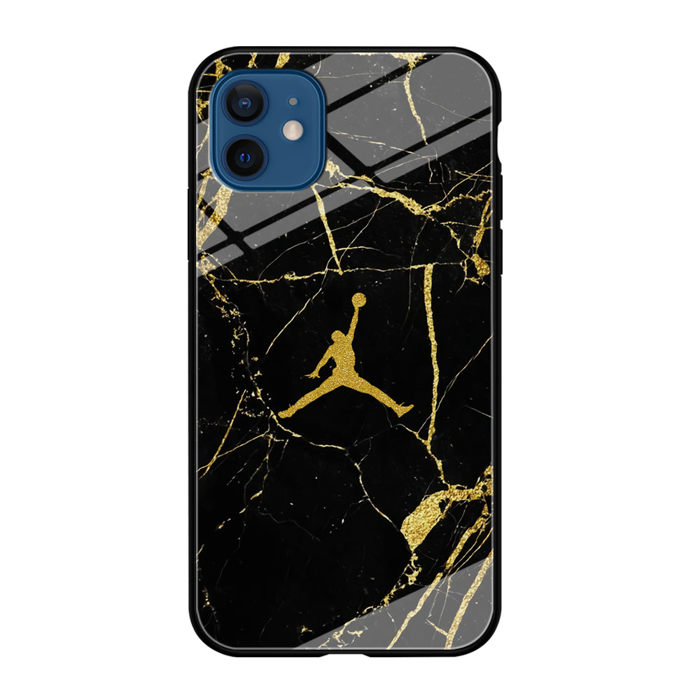 Air Jordan Golden Root Marble iPhone 12 Case