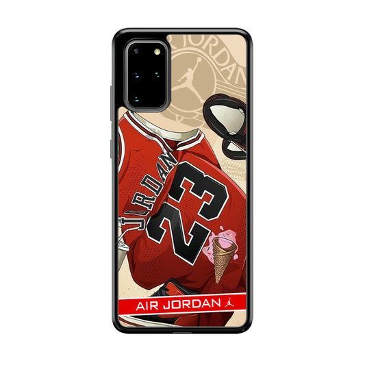 Air Jordan Iconic Jersey Samsung Galaxy S20 Plus Case